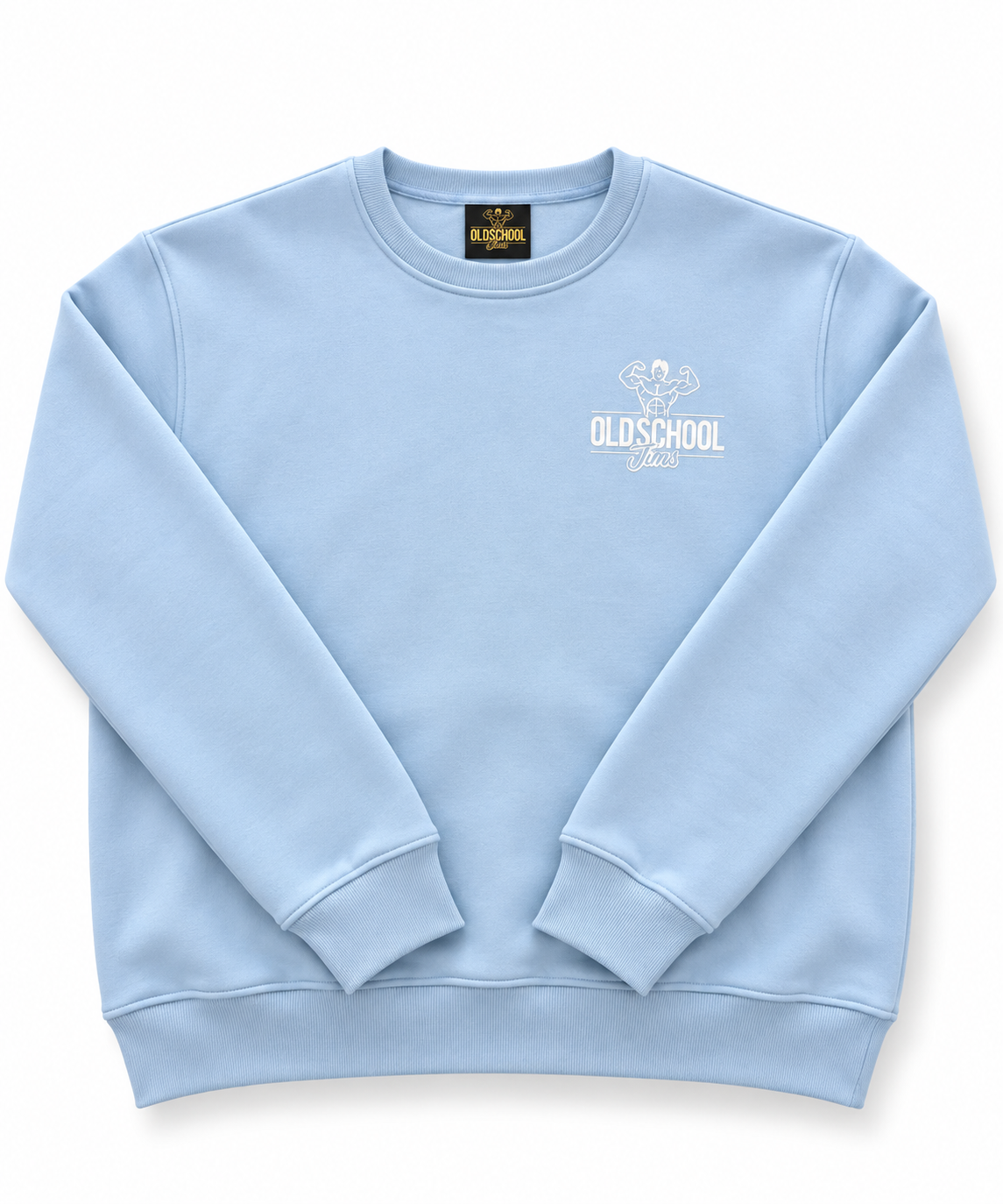 Blue Small Print Sweater