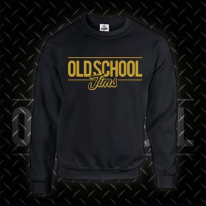 BLACK LARGE PRINT SWEATER