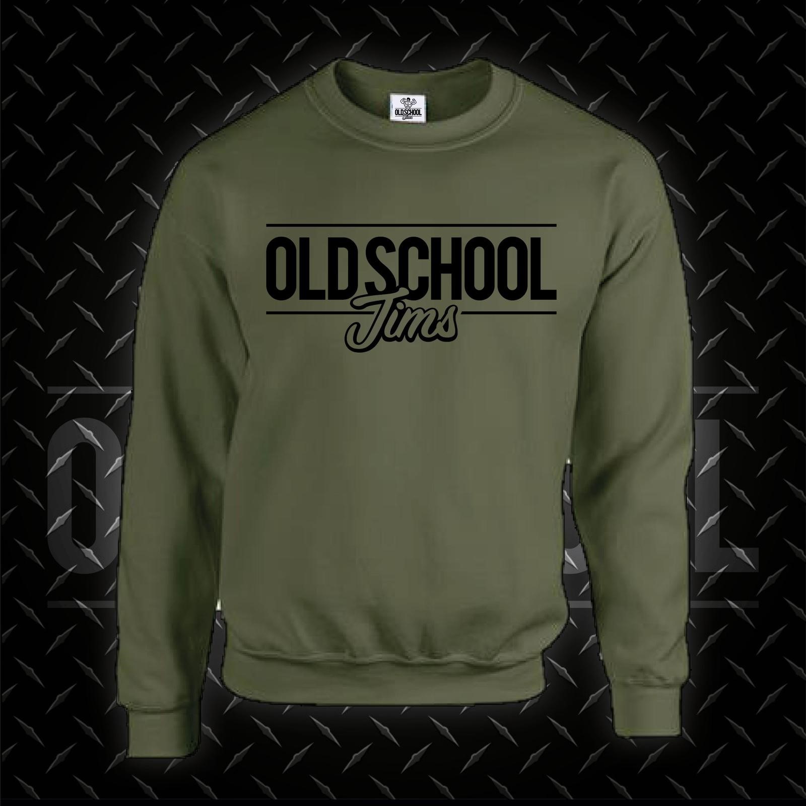 KHAKI LARGE PRINT SWEATER